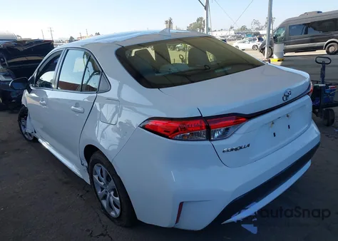 2022 Toyota Corolla Le from USA, damaged, VIN JTDEPMAEXN3017221